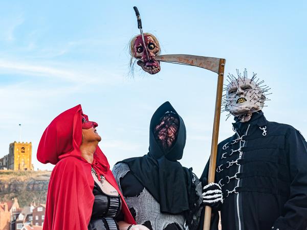 Goth photography weekend in Whitby