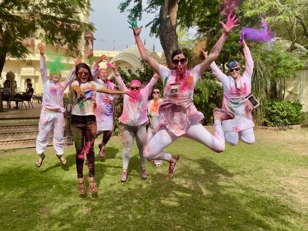 India Holi festival tour