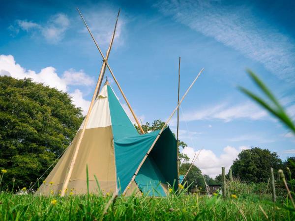 Festive family camping holiday, Bedfordshire