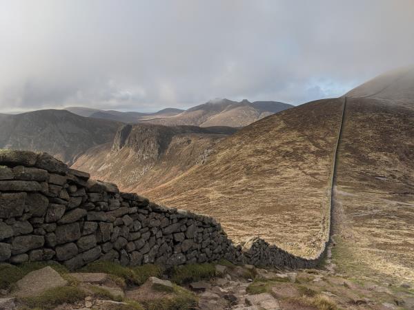 Northern Ireland hiking holiday, mountains and hills