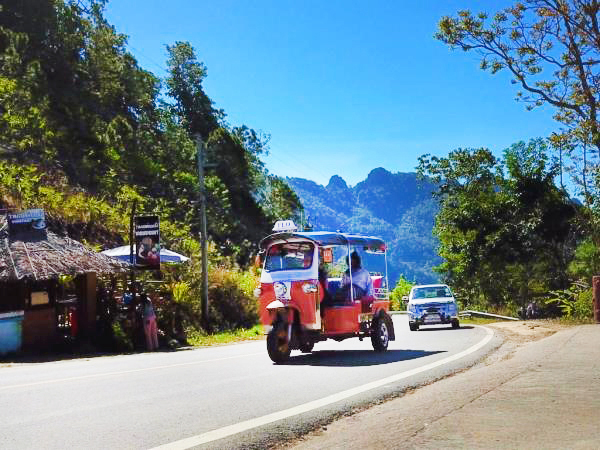 Northern Thailand Tuk Tuk holiday