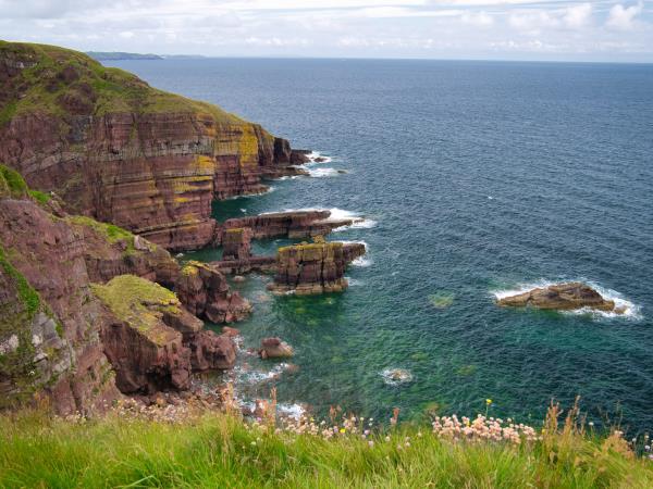 Pembrokeshire coast path walking holiday in Wales