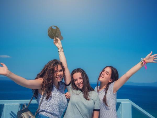 Family sailing holiday in Greece