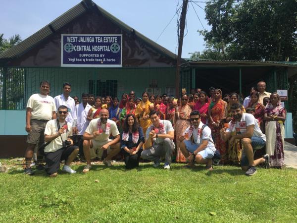India permaculture volunteering on a tea plantation