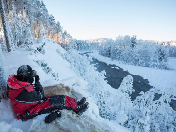 Swedish Lapland short break, glamping and wellness
