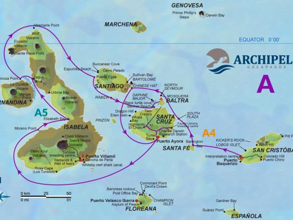 Galapagos 8 day cruise, Ecuador