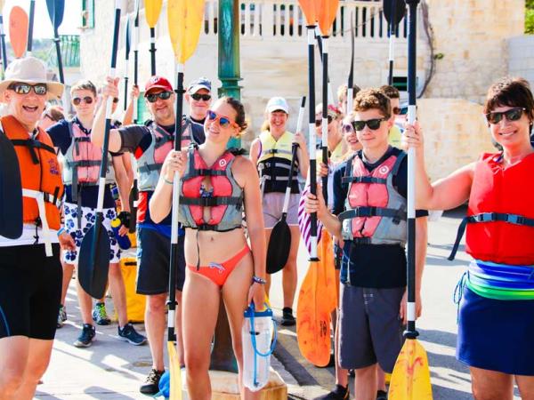 Croatia island family activity holiday for teenagers