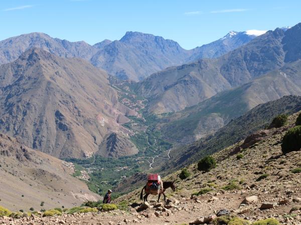 Morocco Atlas Mountains hiking tour
