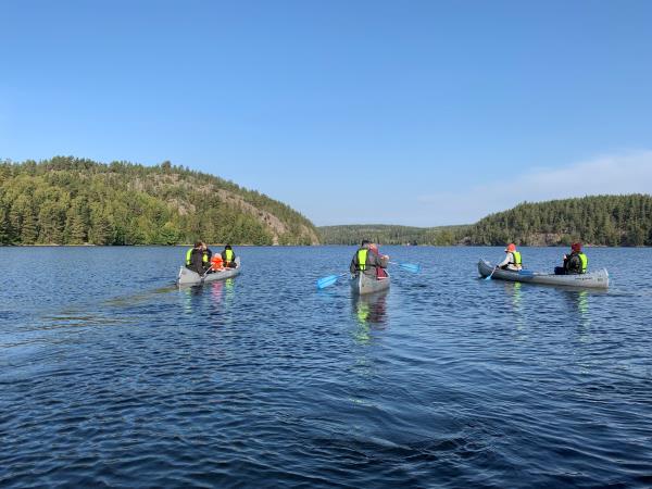 Sweden holidays, self guided canoeing