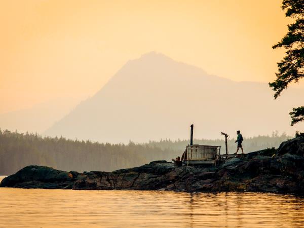 Swanson Island kayaking & glamping tour