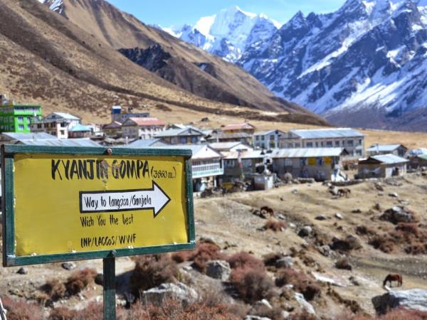 Langtang trek in Nepal, small group 