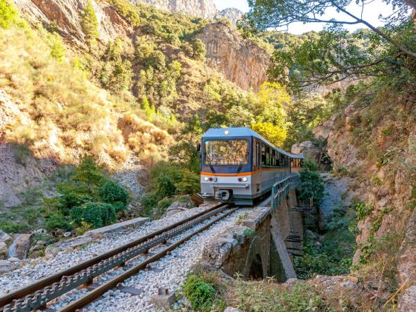 London to Italy and Athens rail holiday