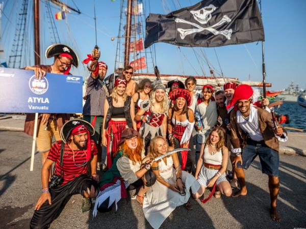 Tall ship adventure to the Brixham pirates festival