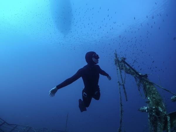 Freediving and sailing holiday in Greece