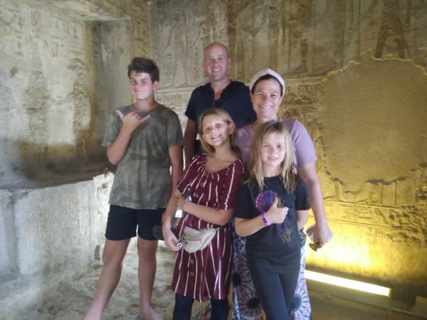 Nile felucca cruise for families