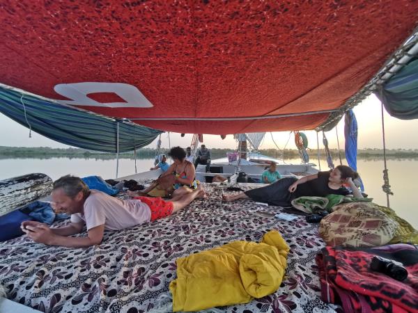 Nile felucca cruise for families