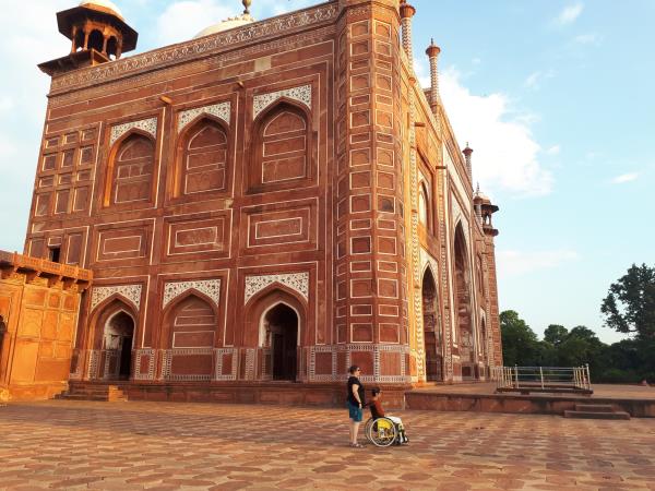 Wheelchair accessible tour of India