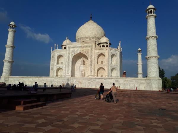 Wheelchair accessible tour of India