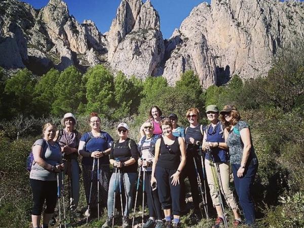 Yoga and walking holiday in Spain