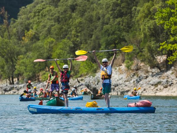 Guided kayak holiday in France