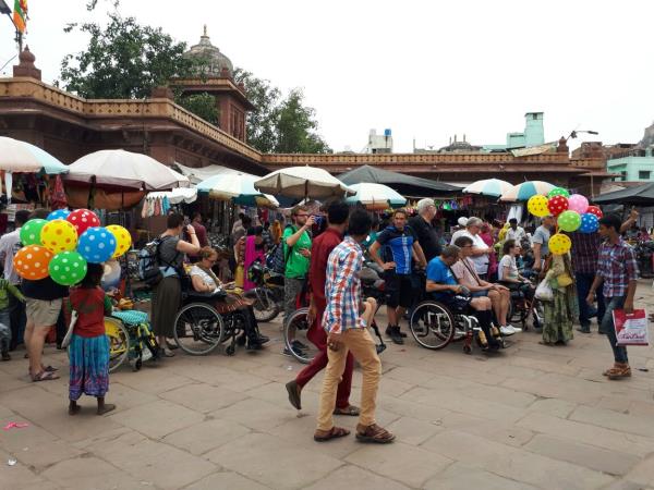 Wheelchair accessible heritage tour of India