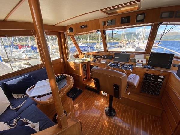 Private motor yacht charter in Scotland