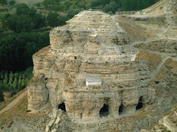 Cave house in Granada, Spain
