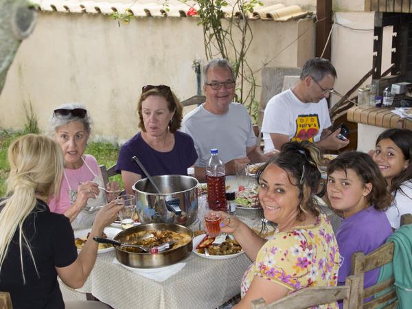 Vegan holiday in Greece, cooking and food