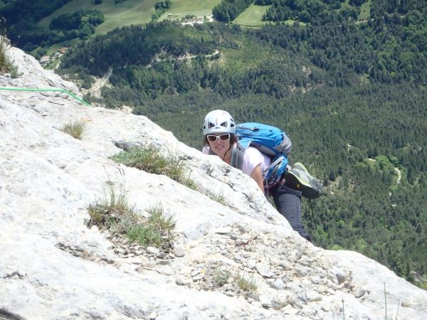 Rock climbing holiday in France