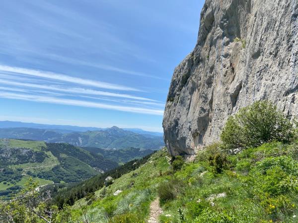 Rock climbing holiday in France