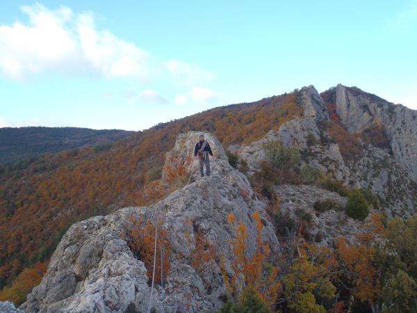 Rock climbing holiday in France