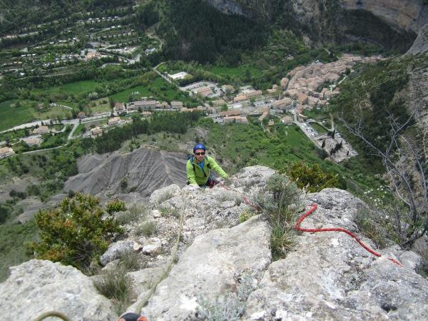 Rock climbing holiday in France