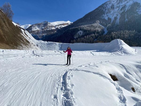 Cross country skiing holiday in the French Alps