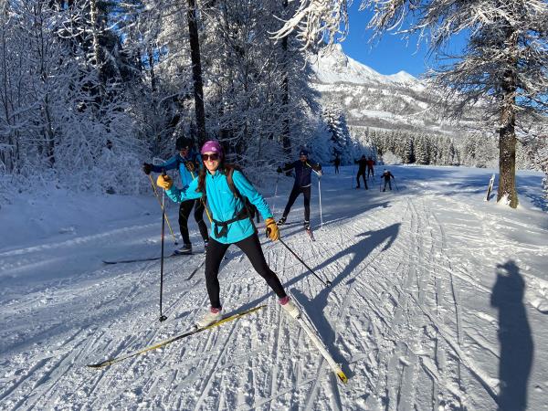 Cross country skiing holiday in the French Alps