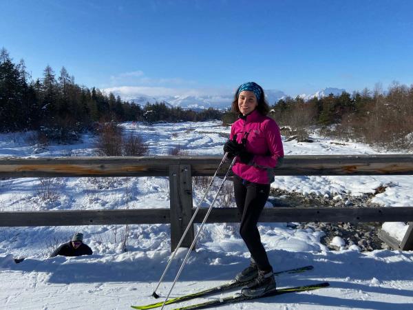Cross country skiing holiday in the French Alps