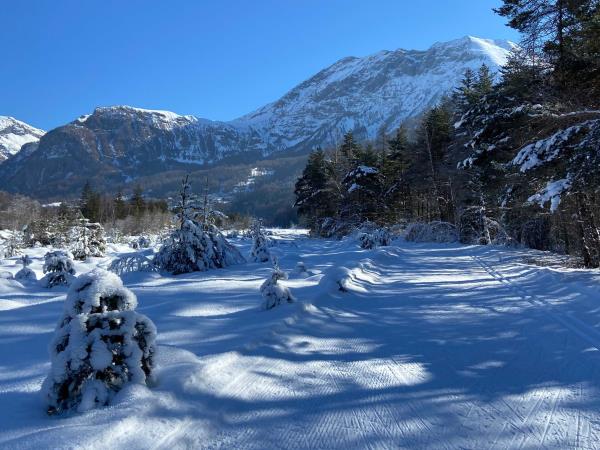 Cross country skiing holiday in the French Alps