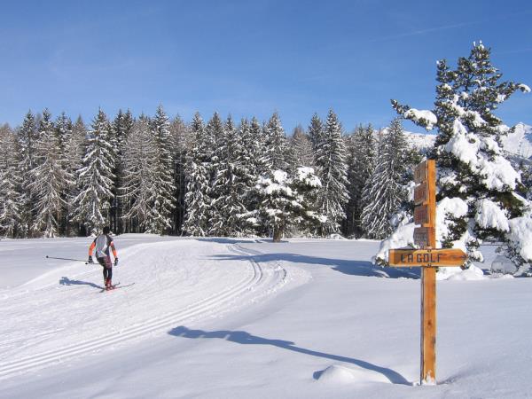 Cross country skiing holiday in the French Alps