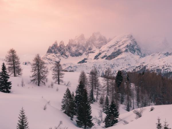 Winter in Dolomites photography holiday