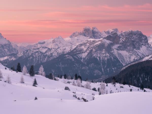 Winter in Dolomites photography holiday
