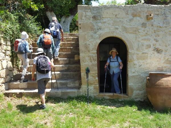 Easy walking holiday in Crete