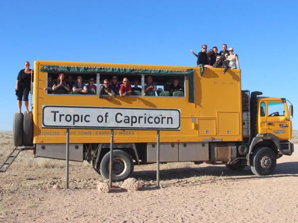Victoria Falls to Johannesburg overland tour