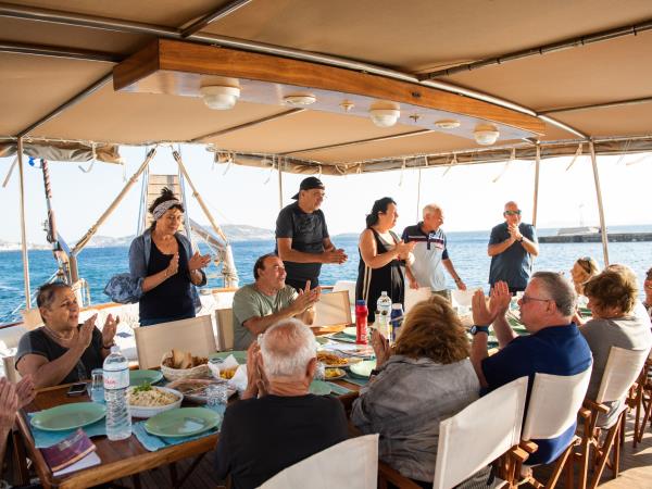 Corfu gulet cruise in Greece