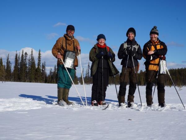 Skiing and winter camping in Finnish Lapland holiday