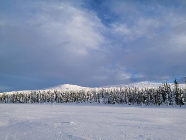 Skiing and winter camping in Finnish Lapland holiday
