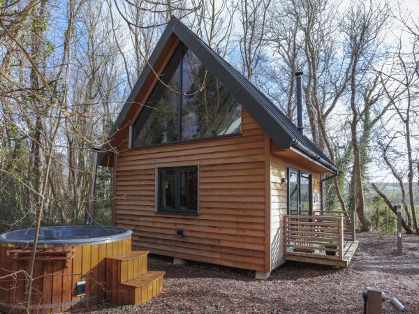 Woodland cabin in the South Downs, England