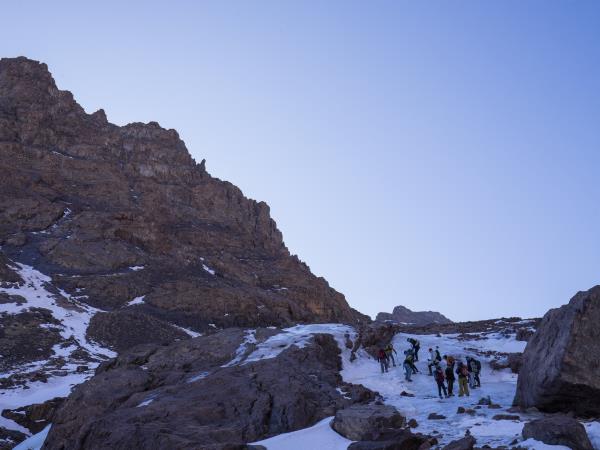 Mount Toubkal winter trek