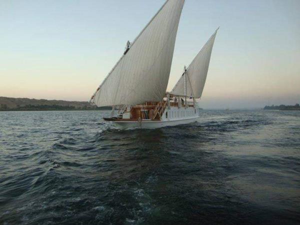 Traditional Dahabiya Nile cruise, Egypt