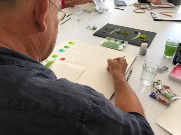 Painting holiday in Greece