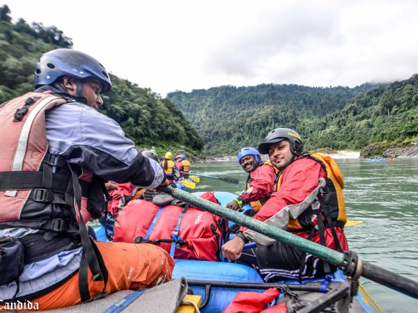 Brahmaputra rafting holiday in India