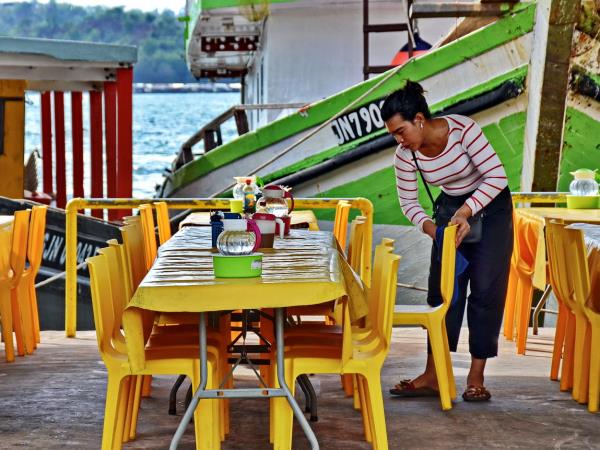 Borneo holiday, Land below the wind
